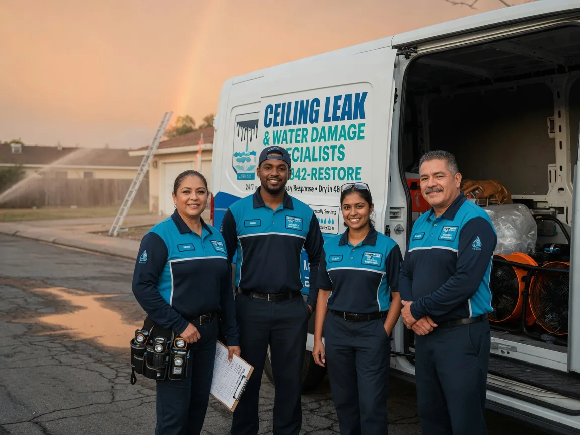 Ceiling Leak Cleanup company in Colton, OH