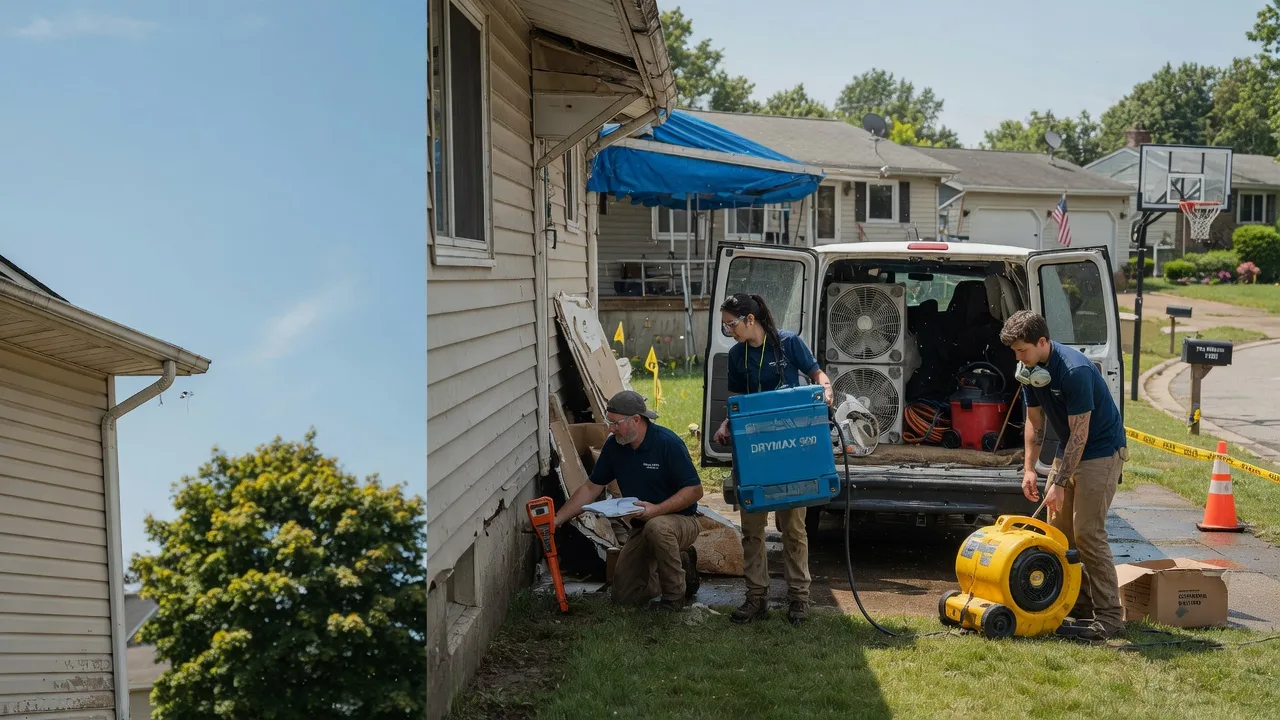 Ceiling Leak Cleanup in Colton, OH near me