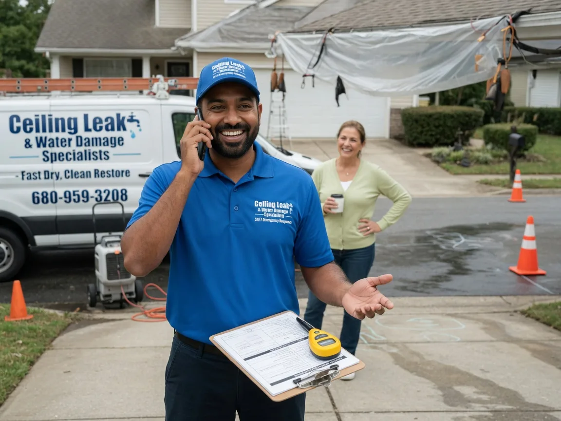 Ceiling Leak Cleanup Colton, OH FAQs